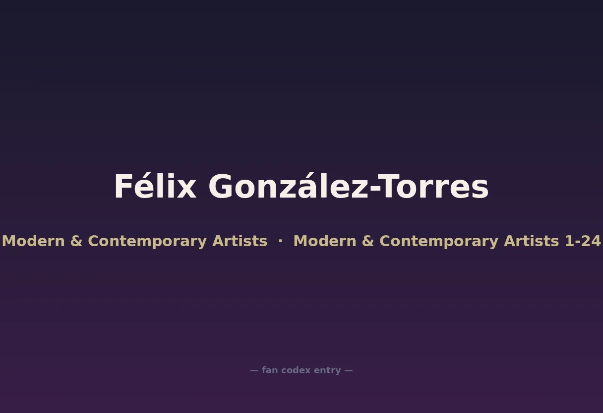 Félix González-Torres
