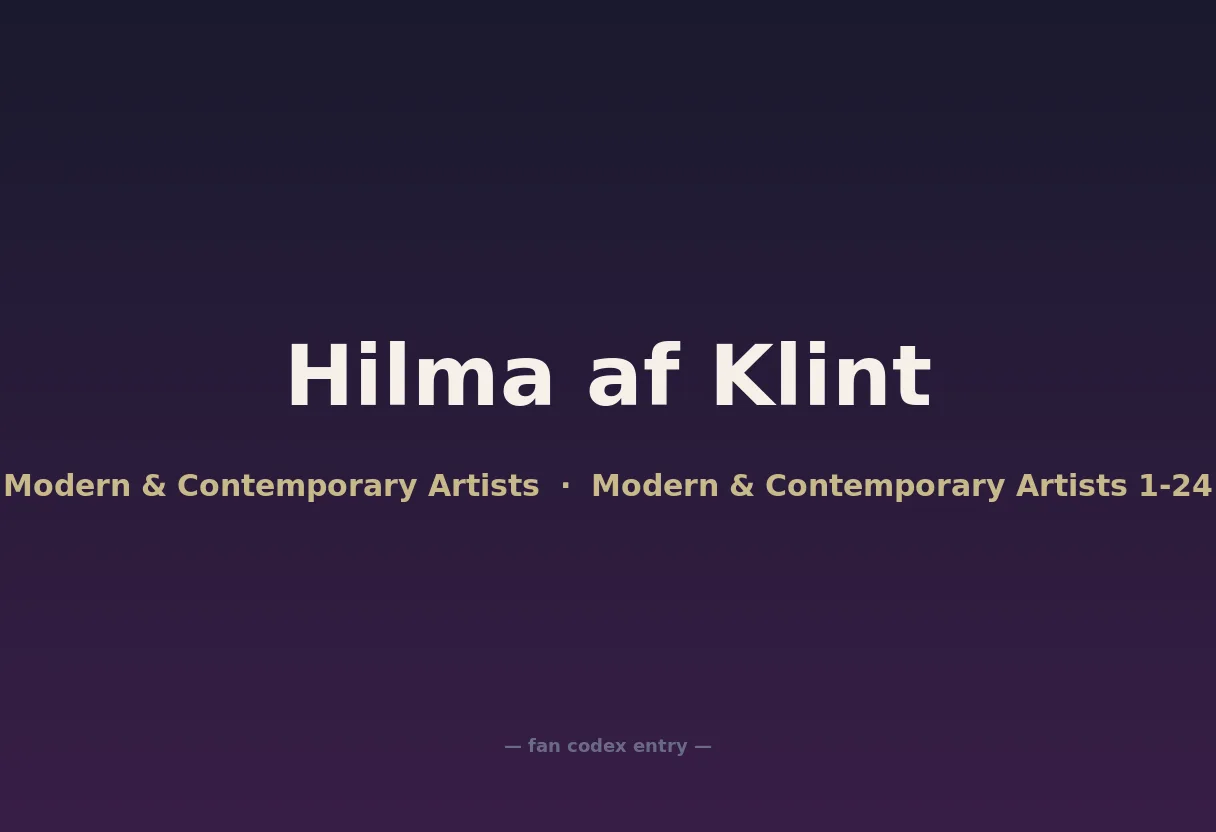 Hilma af Klint